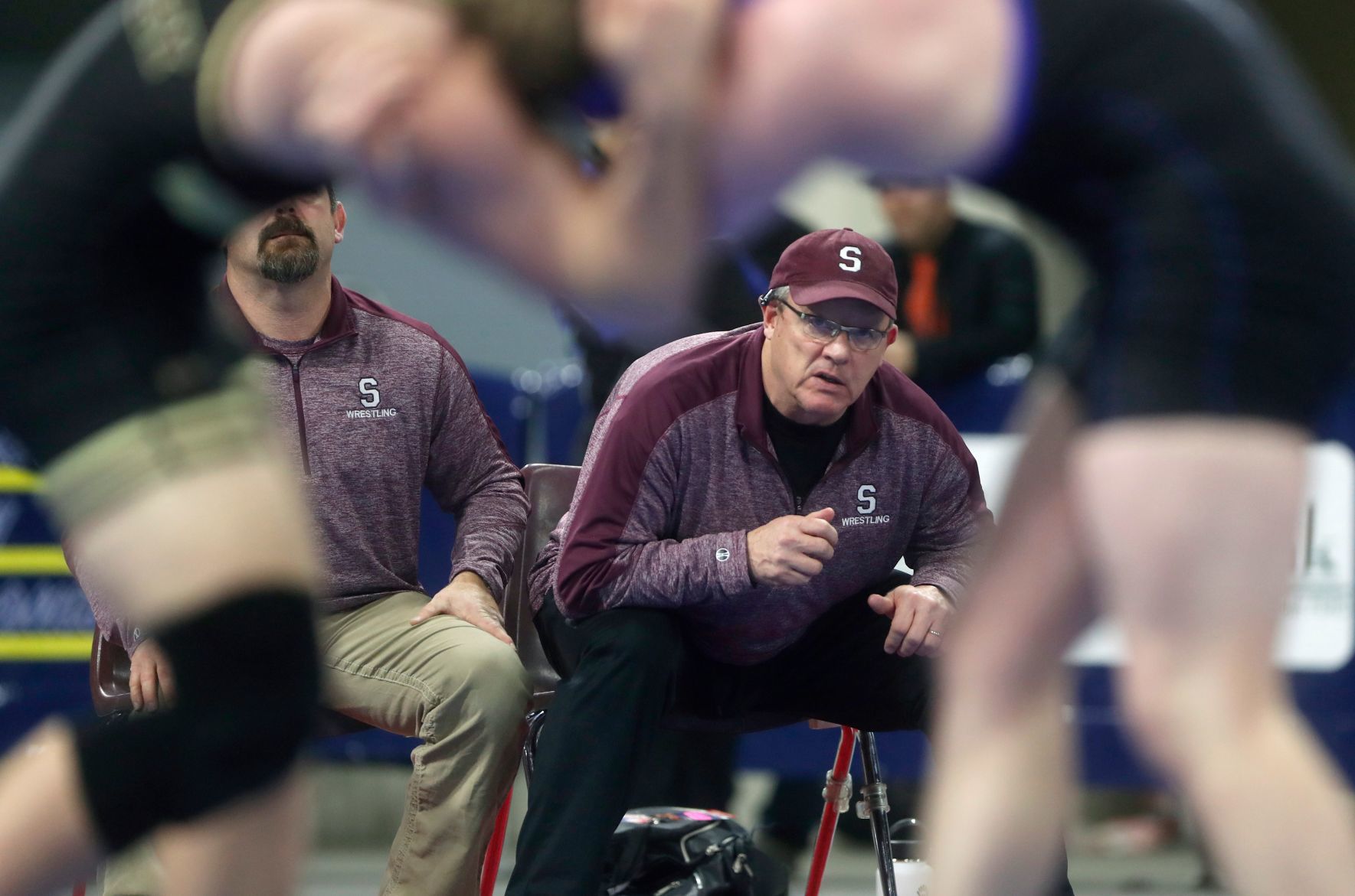 Championship round of state wrestling
